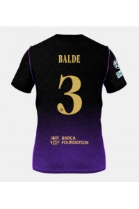 Barcelona Alejandro Balde #3 Jalkapallovaatteet Vieraspaita 2026-27 Lyhythihainen